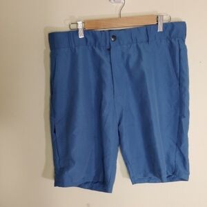 All Day Shorts  4- Way Stretch Men's Blue Size 36